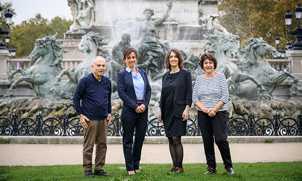Alain, Anne-Sophie, Marie & Michèle Catherineau
